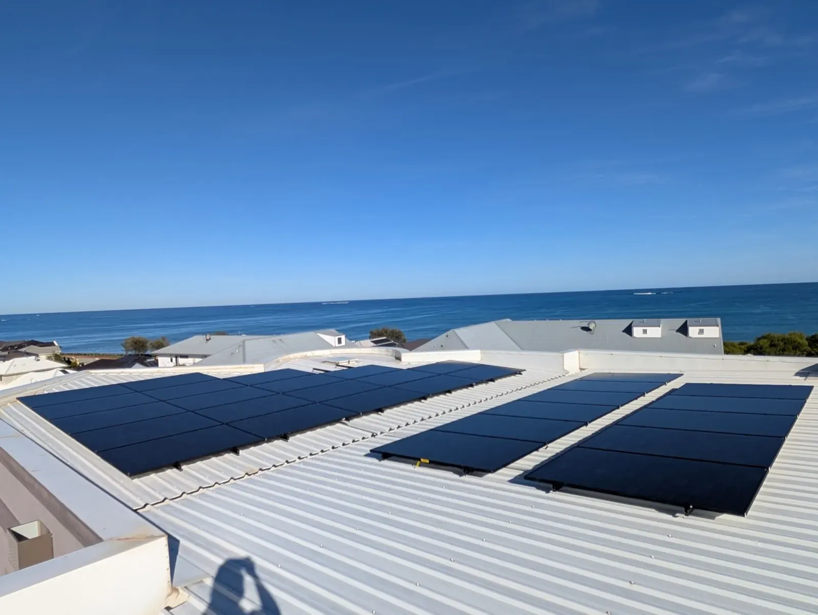 Perth home with solar installed
