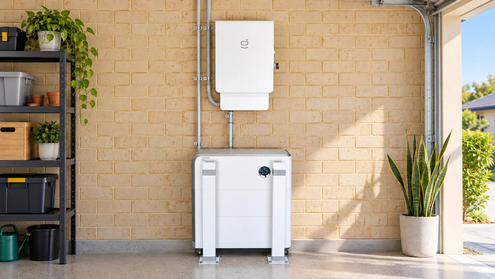 Home battery installation
